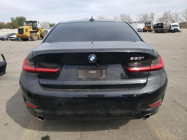 3MW5R1J04L8B11268 - 2020 BMW 330I BLACK photo 6