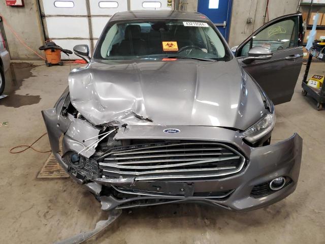 3FA6P0SU5ER157073 - 2014 FORD FUSION TITANIUM PHEV GRAY photo 11