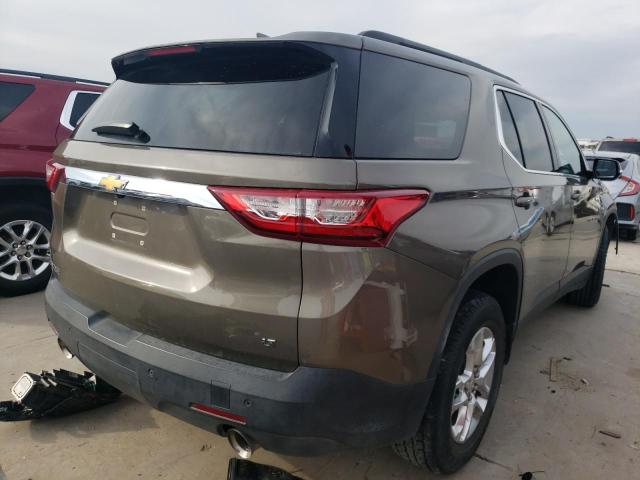 1GNERGKW9LJ133612 - 2020 CHEVROLET TRAVERSE LT GRAY photo 3