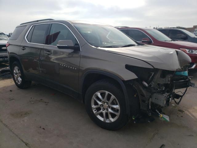 1GNERGKW9LJ133612 - 2020 CHEVROLET TRAVERSE LT GRAY photo 4