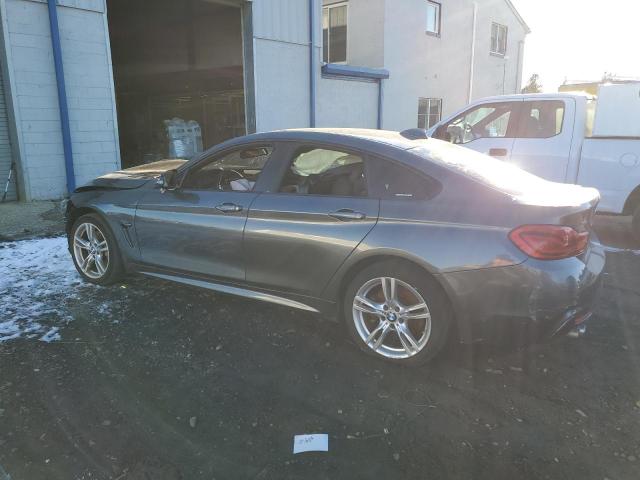 WBA4J3C55JBG96495 - 2018 BMW 430XI GRAN COUPE GRAY photo 2