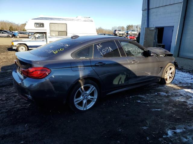 WBA4J3C55JBG96495 - 2018 BMW 430XI GRAN COUPE GRAY photo 3