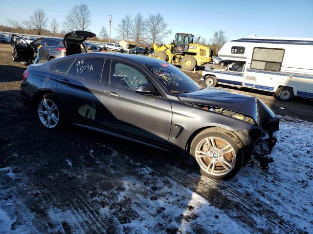 WBA4J3C55JBG96495 - 2018 BMW 430XI GRAN COUPE GRAY photo 4