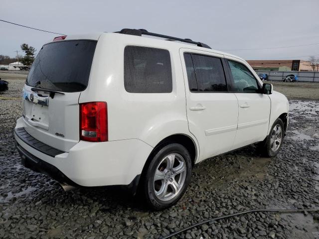 5FNYF4H51DB047327 - 2013 HONDA PILOT EXL WHITE photo 3