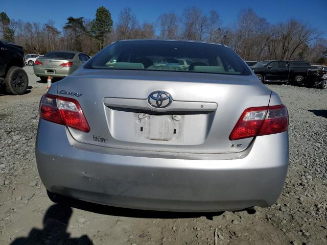 4T1BE46K67U607822 - 2007 TOYOTA CAMRY CE SILVER photo 6