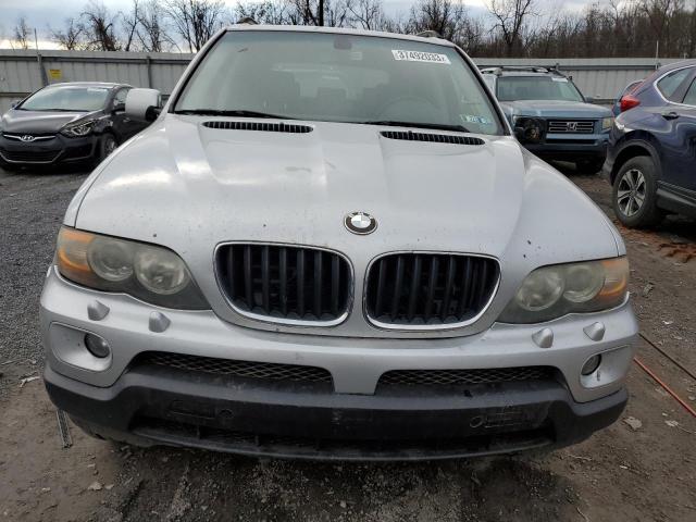 5UXFA13524LU21760 - 2004 BMW X5 3.0I SILVER photo 5