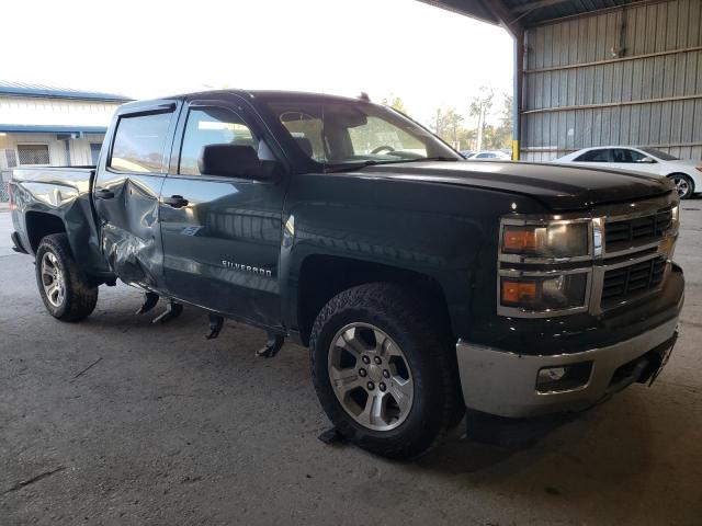 3GCUKREC1EG425524 - 2014 CHEVROLET SILVERADO K1500 LT GREEN photo 4