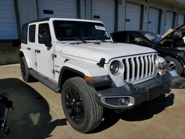 1C4HJXEG4JW174408 - 2018 JEEP WRANGLER U SAHARA WHITE photo 4