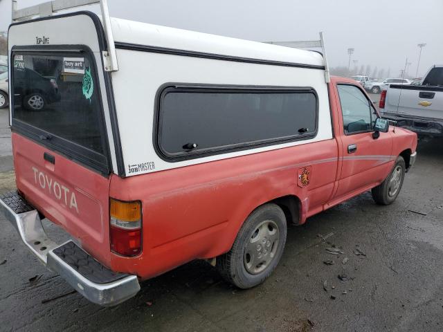 4TARN81P4NZ044388 - 1992 TOYOTA PICKUP 1/2 TON SHORT WHEELBASE DLX RED photo 3