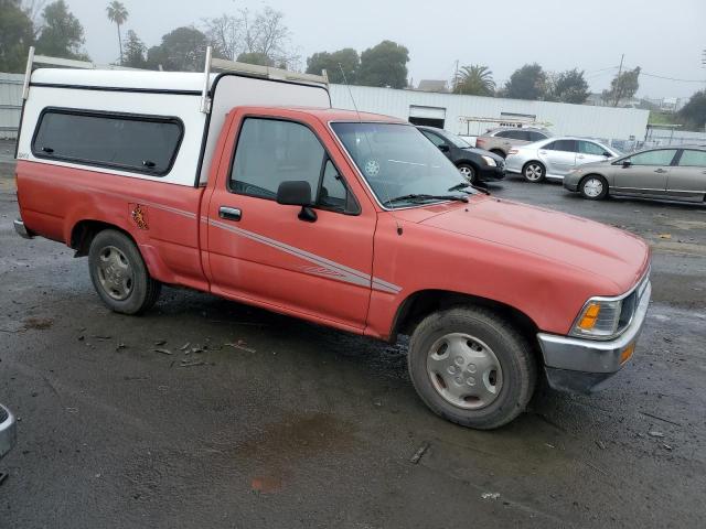 4TARN81P4NZ044388 - 1992 TOYOTA PICKUP 1/2 TON SHORT WHEELBASE DLX RED photo 4