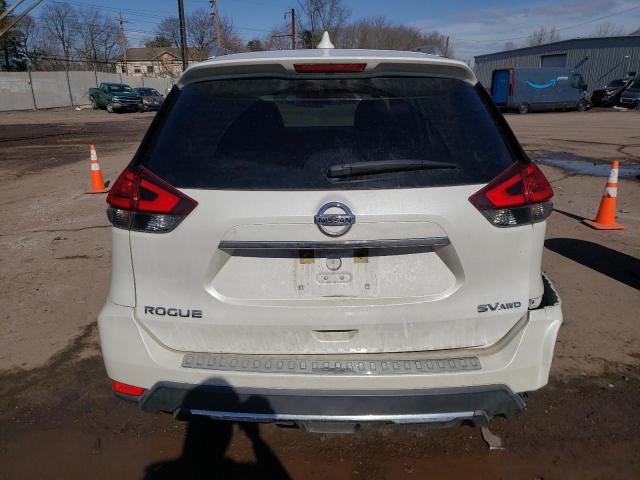 KNMAT2MV9HP615775 - 2017 NISSAN ROGUE S WHITE photo 6