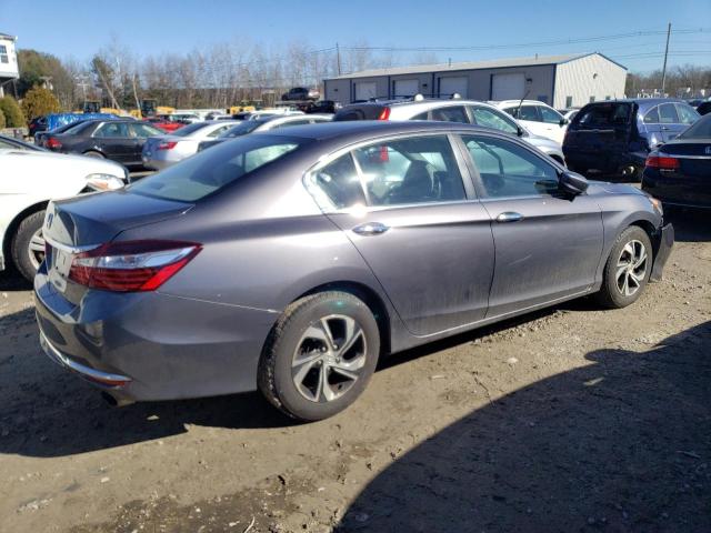 1HGCR2F31HA264089 - 2017 HONDA ACCORD LX GRAY photo 3