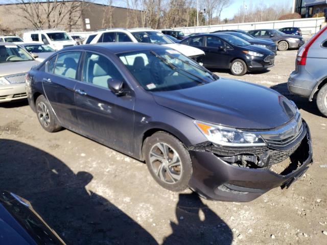 1HGCR2F31HA264089 - 2017 HONDA ACCORD LX GRAY photo 4