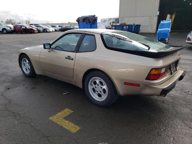 WP0AA0943GN455221 - 1986 PORSCHE 944 TAN photo 2