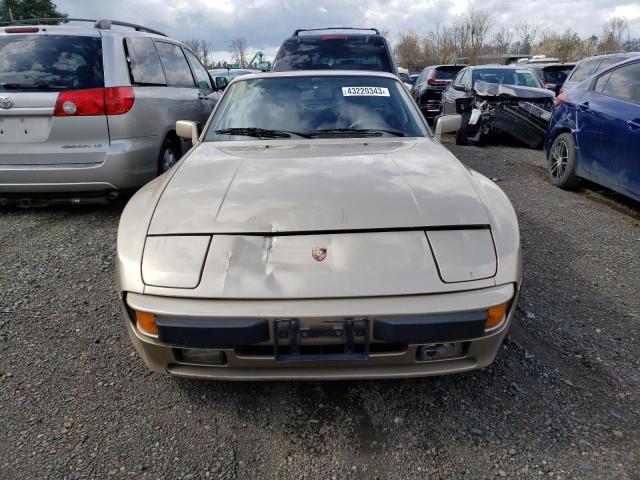 WP0AA0943GN455221 - 1986 PORSCHE 944 TAN photo 5