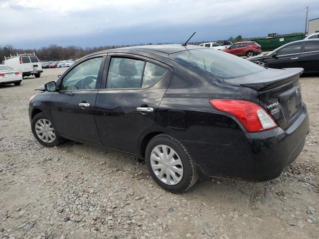 3N1CN7AP2HL824098 - 2017 NISSAN VERSA S BLACK photo 2