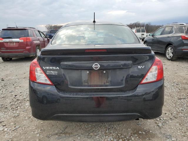 3N1CN7AP2HL824098 - 2017 NISSAN VERSA S BLACK photo 6