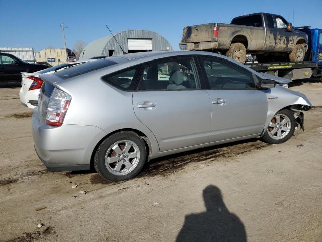 JTDKB20U377557813 - 2007 TOYOTA PRIUS SILVER photo 3