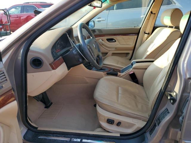 WBADT434X2GY42141 - 2002 BMW 525 I AUTOMATIC BEIGE photo 7