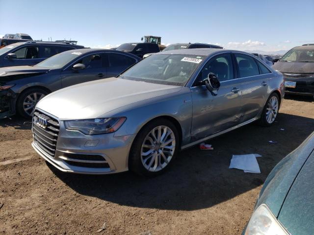 WAUHGAFC4CN103917 - 2012 AUDI A6 PRESTIGE GRAY photo 1