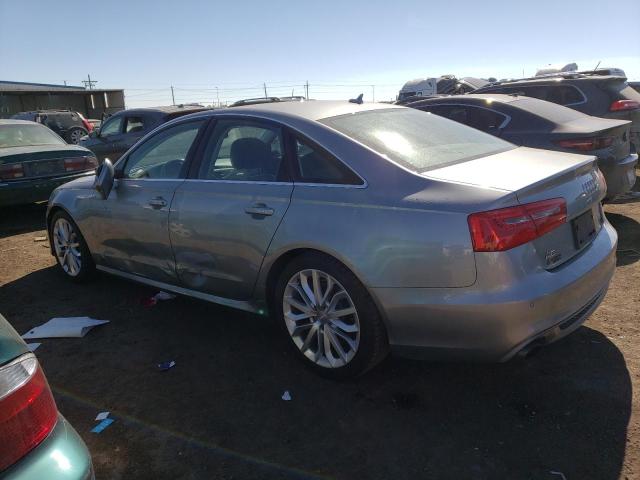 WAUHGAFC4CN103917 - 2012 AUDI A6 PRESTIGE GRAY photo 2