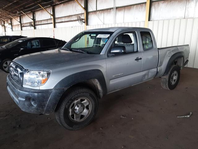 5TETU62N89Z656845 - 2009 TOYOTA TACOMA PRERUNNER ACCESS CAB SILVER photo 1