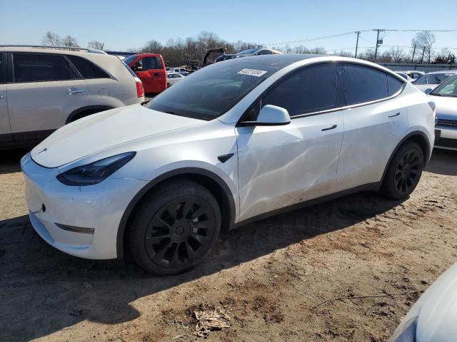 7SAYGDEE6PF676154 - 2023 TESLA MODEL Y WHITE photo 1