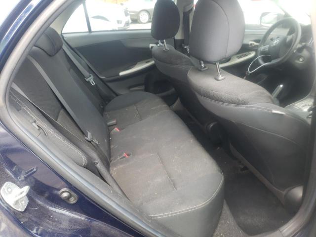 2T1BU4EE5CC893673 - 2012 TOYOTA COROLLA BASE BLUE photo 10