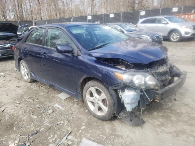 2T1BU4EE5CC893673 - 2012 TOYOTA COROLLA BASE BLUE photo 4