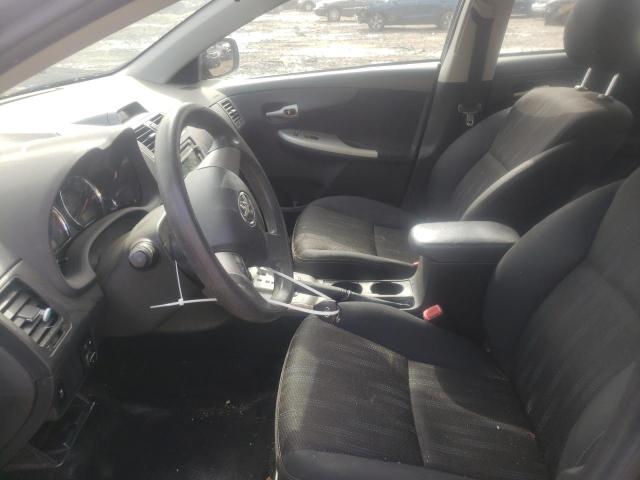 2T1BU4EE5CC893673 - 2012 TOYOTA COROLLA BASE BLUE photo 7