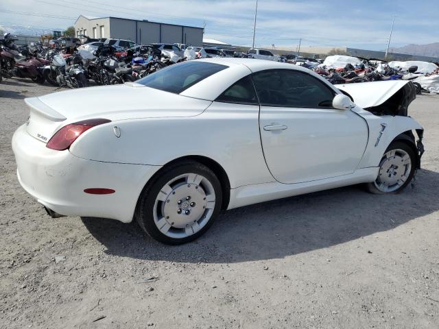 JTHFN48Y340052546 - 2004 LEXUS SC 430 WHITE photo 3