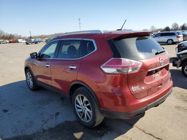 5N1AT2MV7EC752146 - 2014 NISSAN ROGUE S RED photo 2