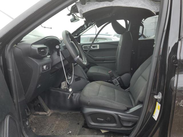 1FM5K8AW9MNA18504 - 2021 FORD EXPLORER POLICE INTERCEPTOR 黑色 照片 7