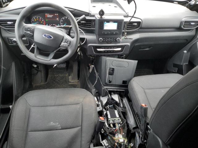 1FM5K8AW9MNA18504 - 2021 FORD EXPLORER POLICE INTERCEPTOR 黑色 照片 8