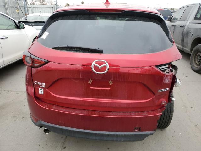 JM3KFBDM0M1500120 - 2021 MAZDA CX-5 GRAND TOURING RED photo 6