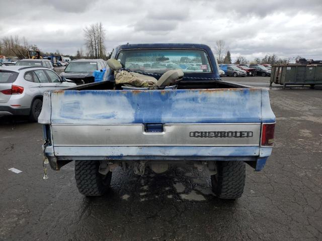 CKD147Z204229 - 1977 CHEVROLET PICKUP BLUE photo 6