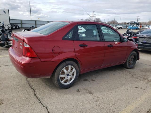 1FAFP34NX5W148406 - 2005 FORD FOCUS ZX4 RED photo 3