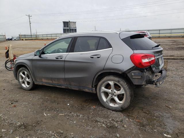 WDCTG4GB0JJ464385 - 2018 MERCEDES-BENZ GLA 250 4MATIC GRAY photo 2