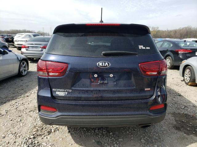 5XYPG4A31LG675252 - 2020 KIA SORENTO L BLUE photo 6