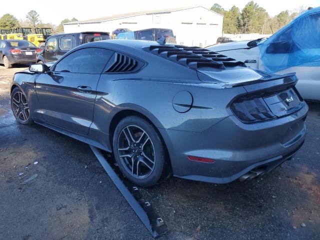 1FA6P8CF6N5101788 - 2022 FORD MUSTANG GT GRAY photo 2