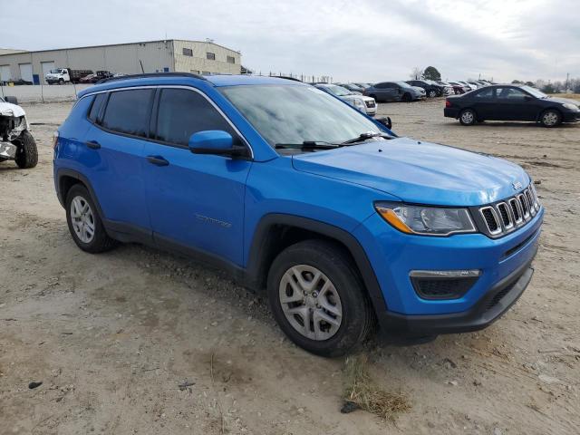 3C4NJCAB7LT170240 - 2020 JEEP COMPASS SPORT BLUE photo 4