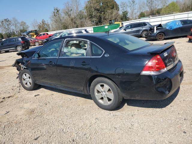 2G1WT57K991120878 - 2009 CHEVROLET IMPALA 4D 1LT BLACK photo 2