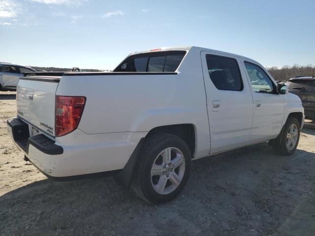 5FPYK1F54BB007566 - 2011 HONDA RIDGELINE RTL WHITE photo 3