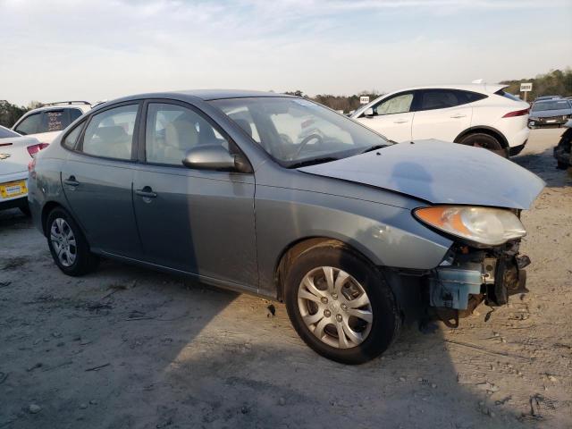 KMHDU4AD8AU908636 - 2010 HYUNDAI ELANTRA BLUE GRAY photo 4