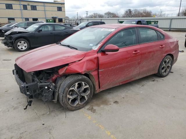 3KPF24AD3KE137893 - 2019 KIA FORTE FE RED photo 1