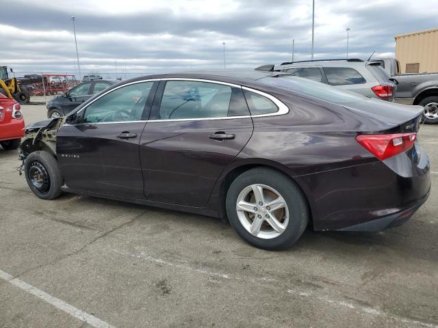 1G1ZB5ST6LF079853 - 2020 CHEVROLET MALIBU LS PURPLE photo 2