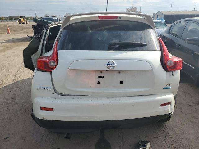 JN8AF5MR4CT117614 - 2012 NISSAN JUKE S WHITE photo 6