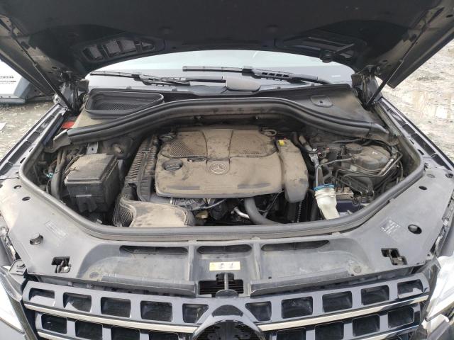 4JGDA5HB4CA095822 - 2012 MERCEDES-BENZ ML 350 4MATIC BLACK photo 12