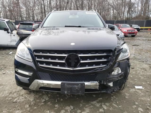 4JGDA5HB4CA095822 - 2012 MERCEDES-BENZ ML 350 4MATIC BLACK photo 5