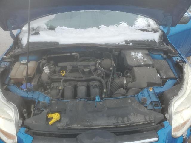 1FAHP3K28CL397142 - 2012 FORD FOCUS SE BLUE photo 11